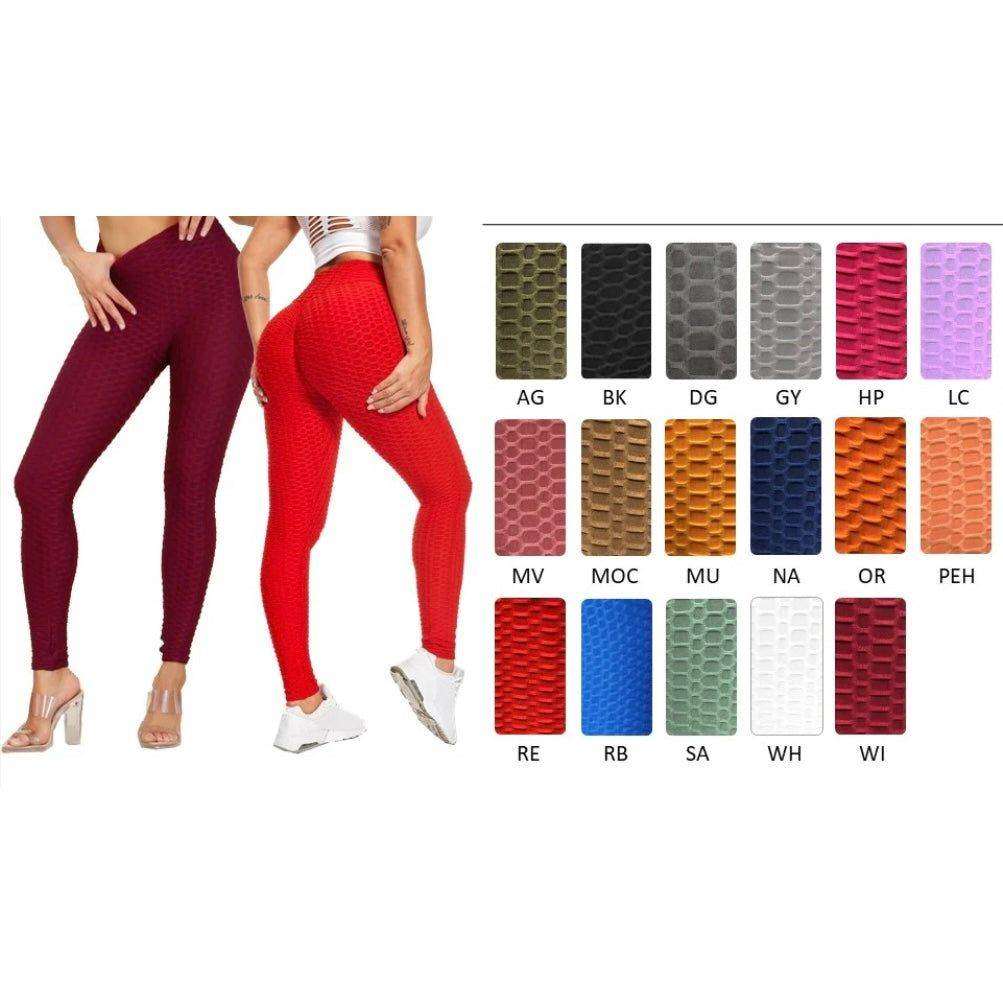 Women Leggings Anti-Cellulite High Waist Push Up Yoga Pants TikTok Butt Lift