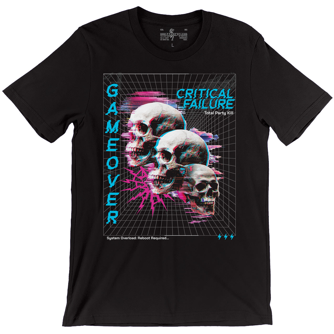 Retrowave - TPK Reboot Required Tee