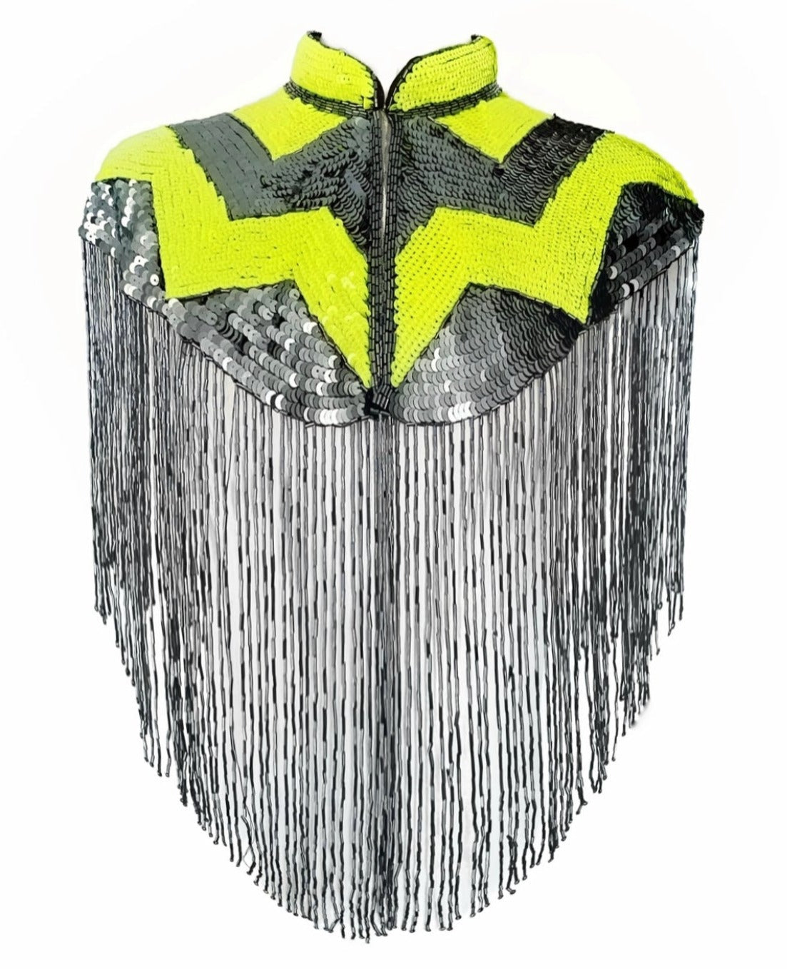 Pulse Sequin Cape