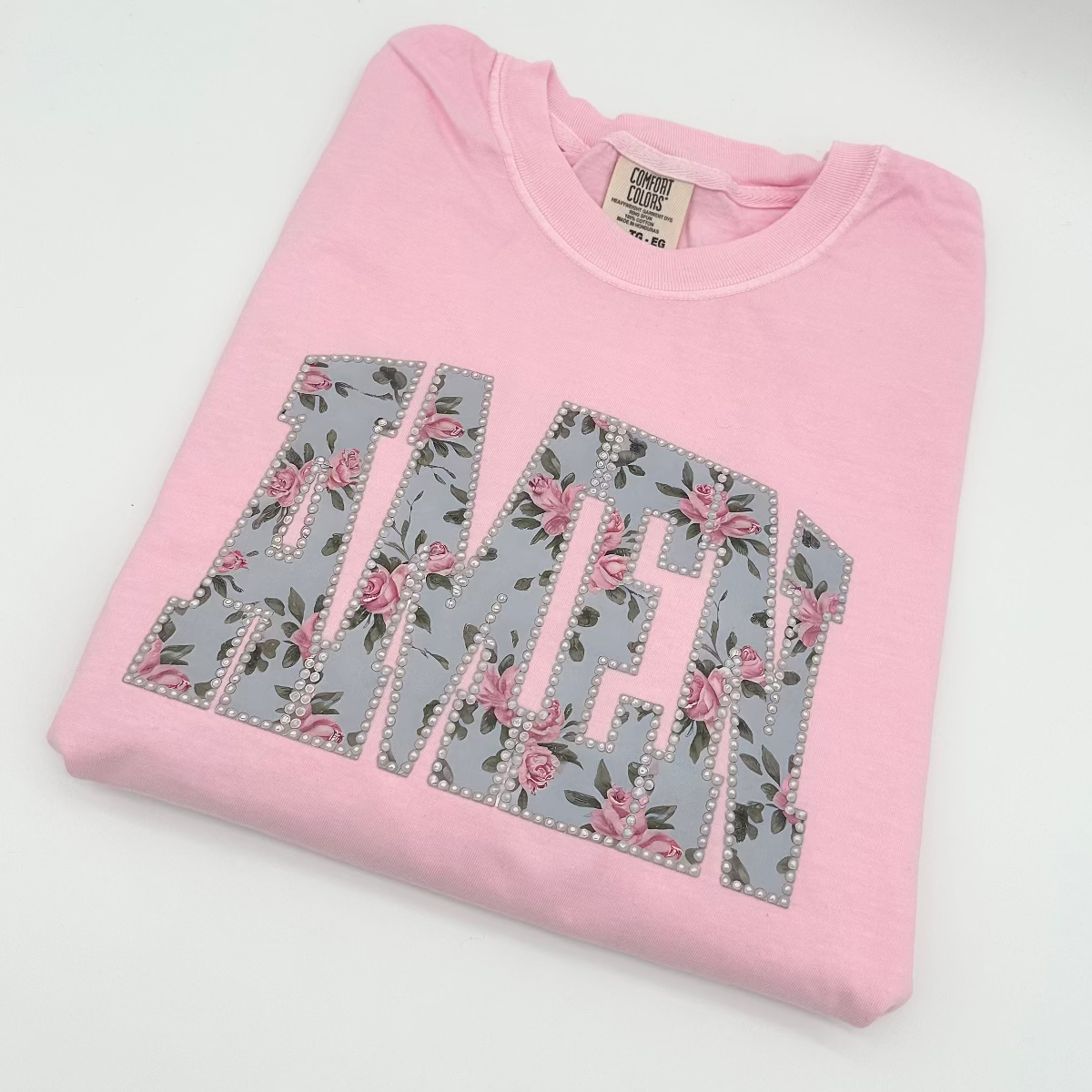 Floral Amen Tee