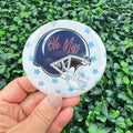 Blue Helmet 3" Button:
