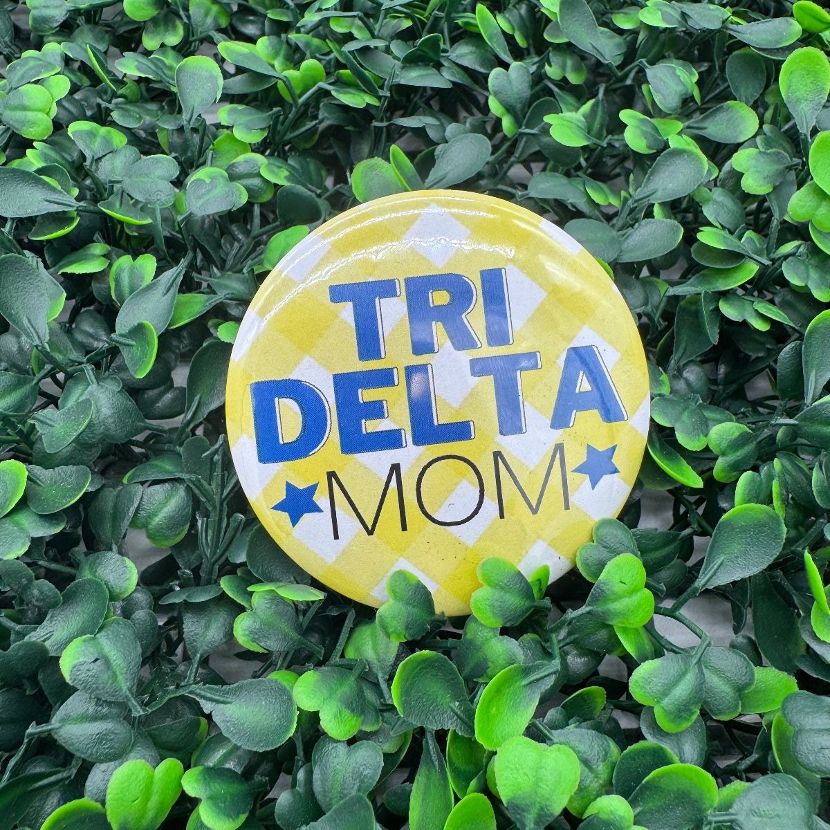 Tri Delta Mom 2.5" Button