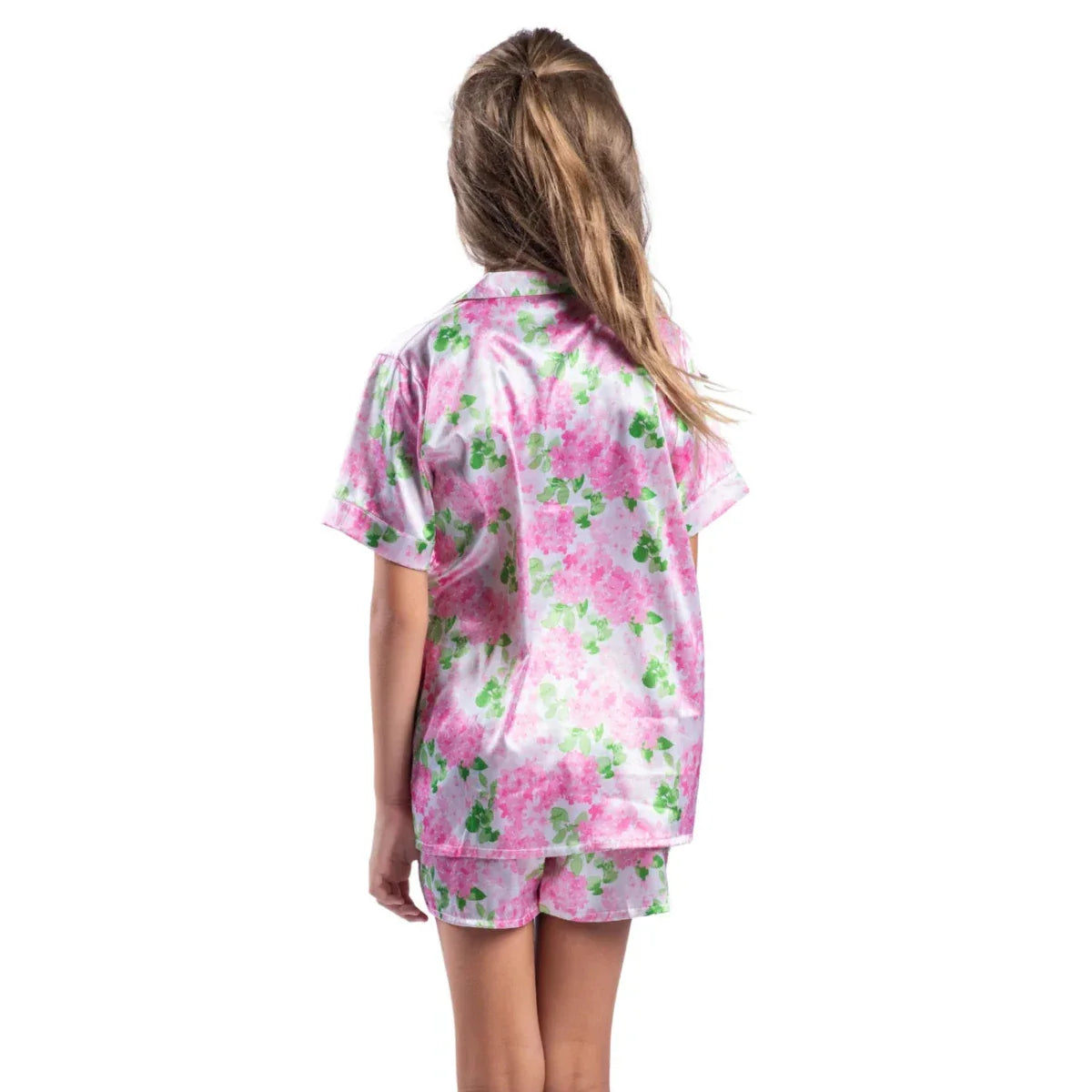 Kids Darling Hydrangea Satin Sleep Set