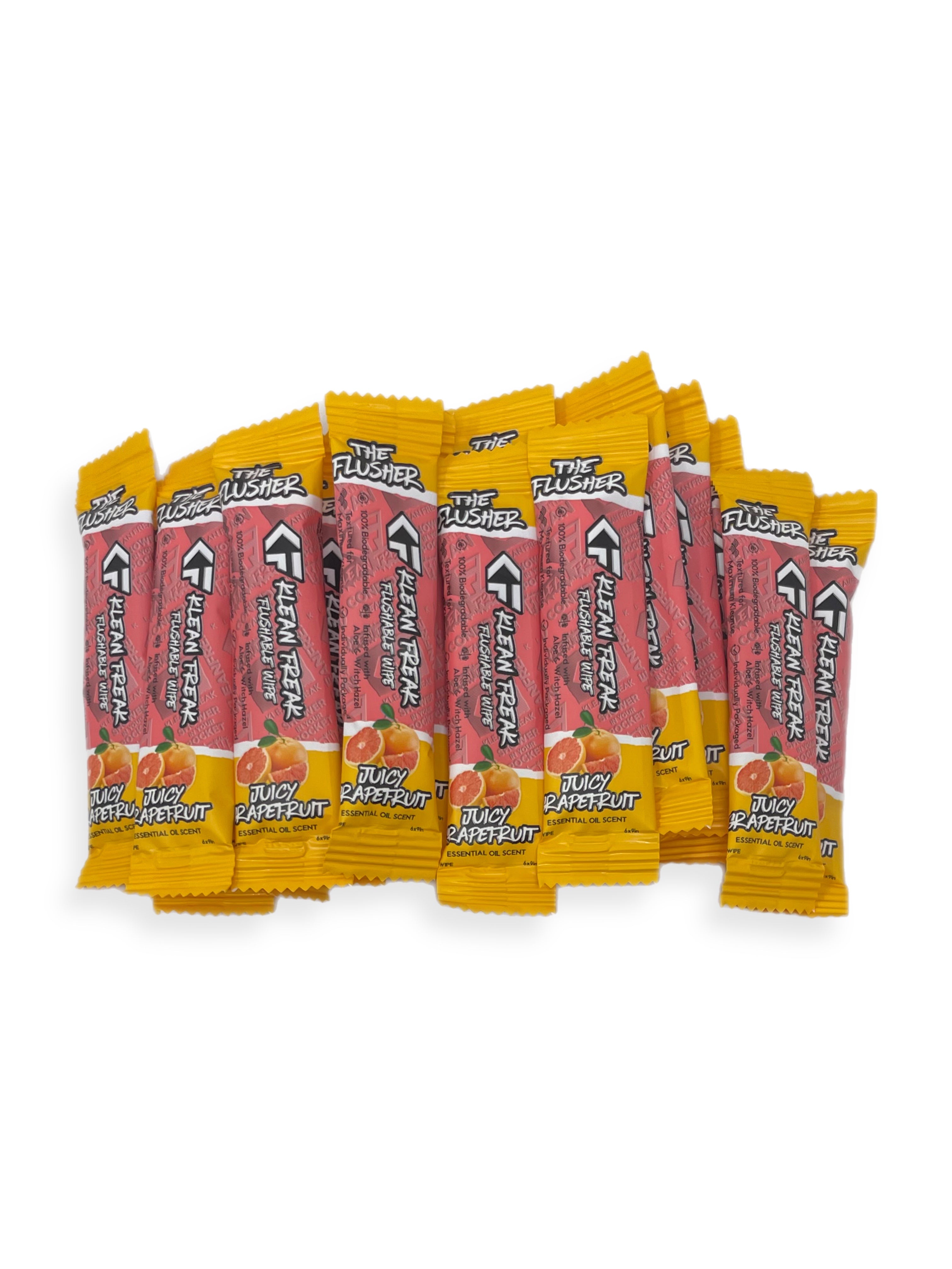 The Flusher - 100 Pack - Flushable Wipes