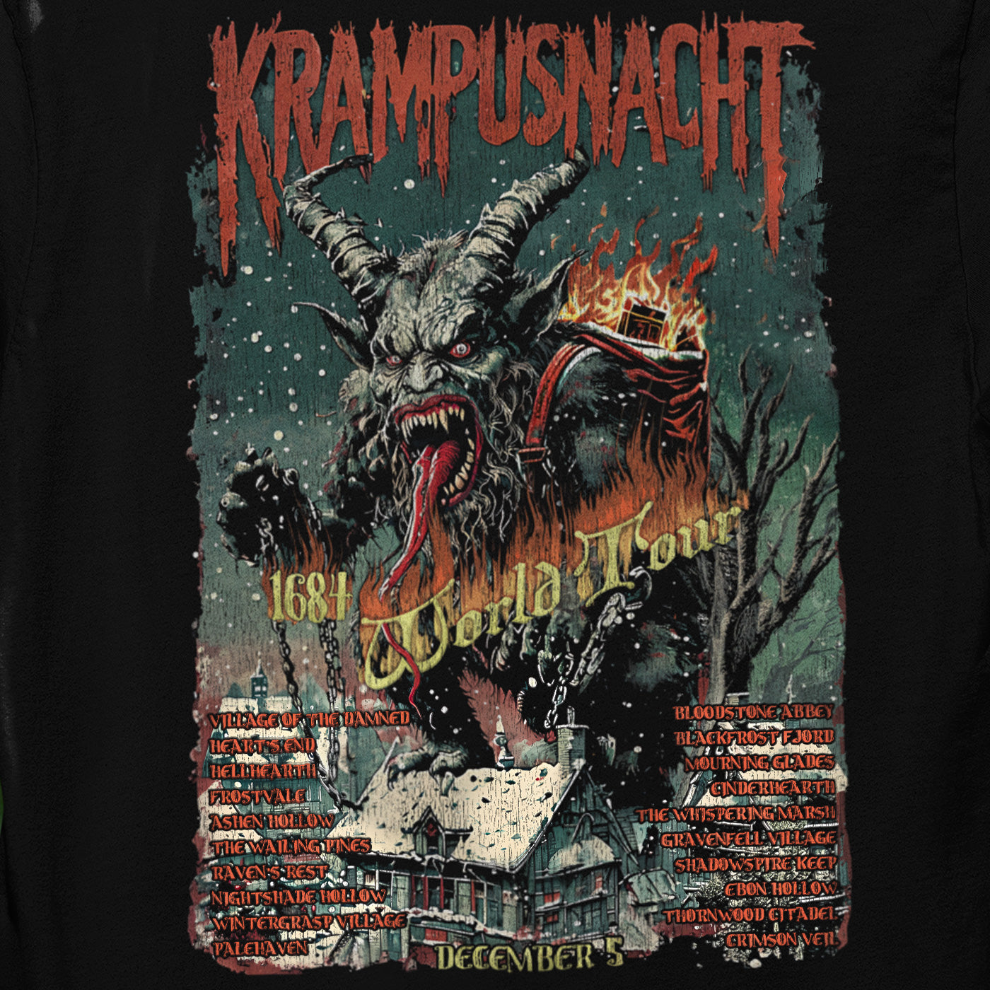 1692 World Tour - Krampusnacht Tee