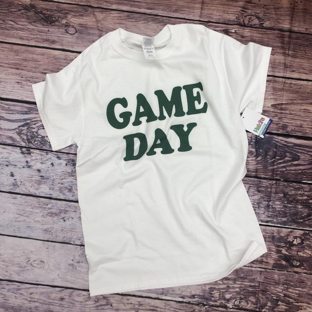 Game Day Retro Tee White