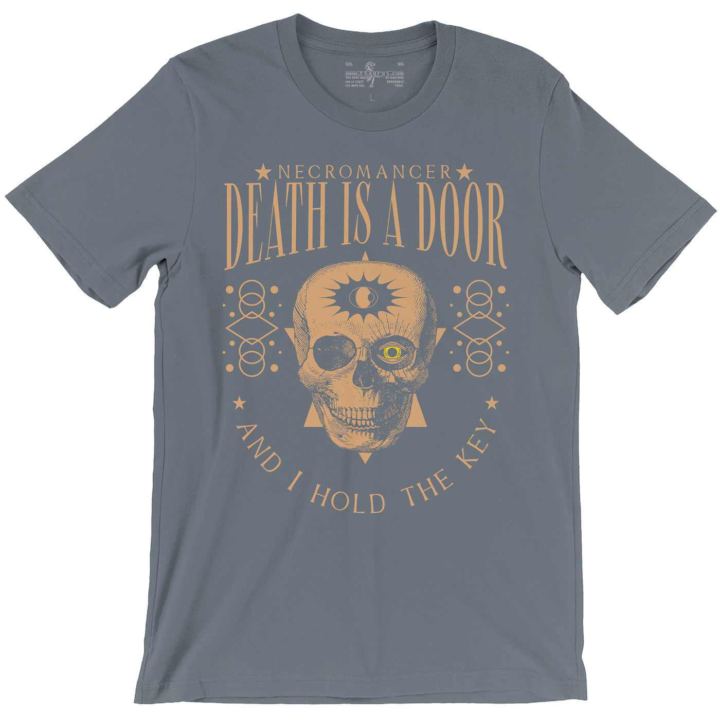 Death is a Door - Necromancer Wizard Tee