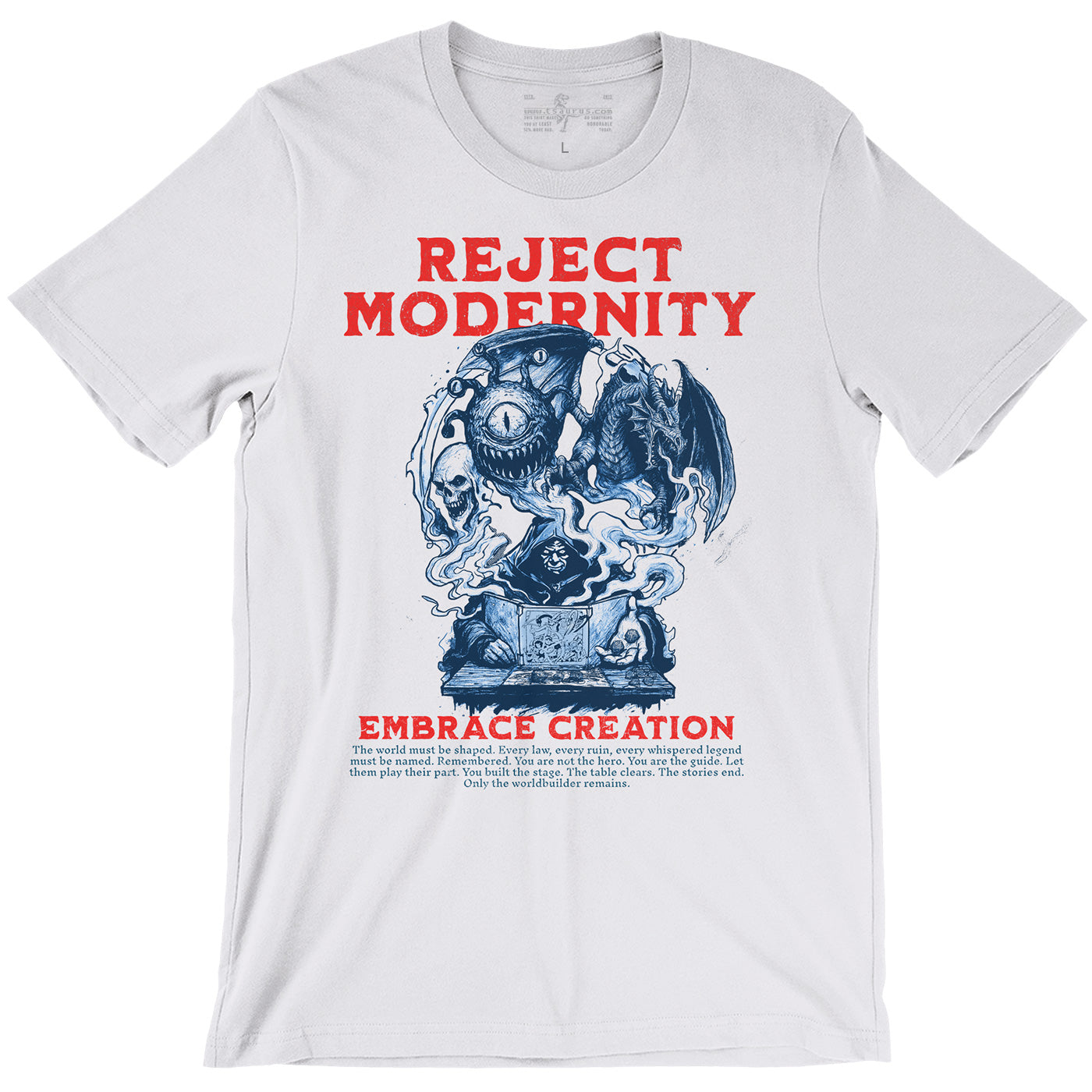 Reject Modernity - Dungeon Master Tee