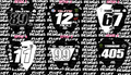Etm Rtr Front Number Plate Decal