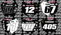 Crf50 2014-2022 Front Plate Decal