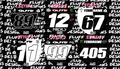 ODI Number Plate Decal