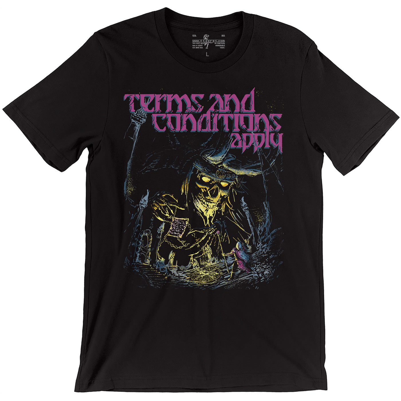 Terms and Conditions Apply - Undying Warlock Tee
