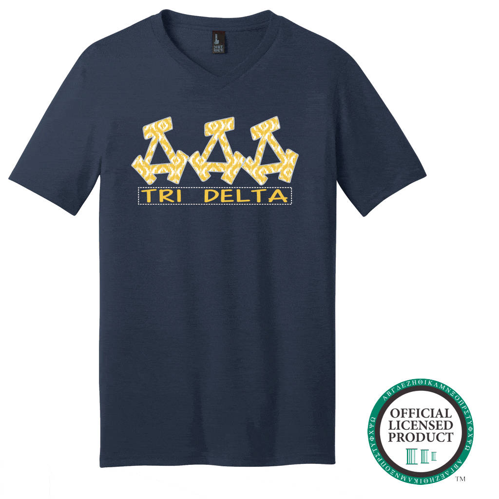 Tri Delta Ikat Tee