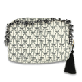 Simply Southern® Quilted Cosmo Bag: Black Bow