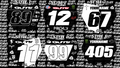 MotoCutz Number Plate Decal