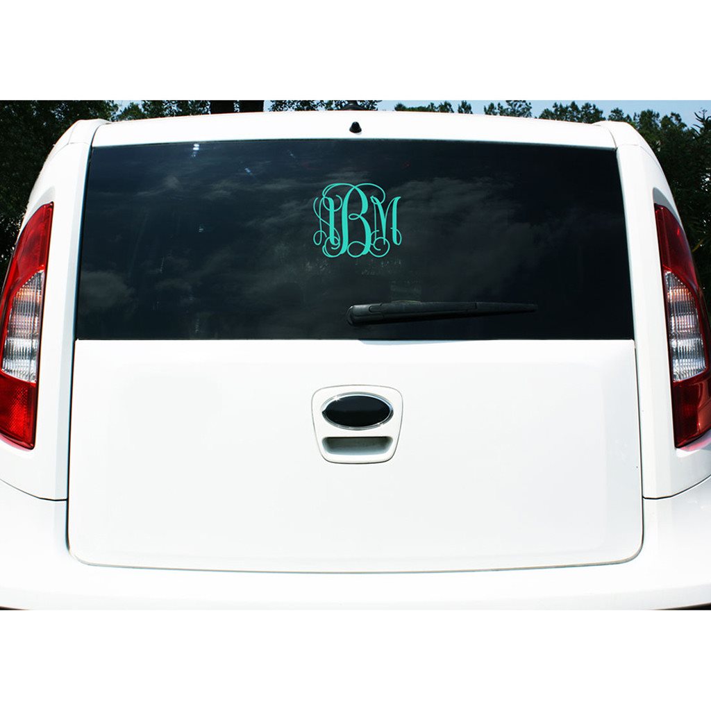 Initial Monogram Decal