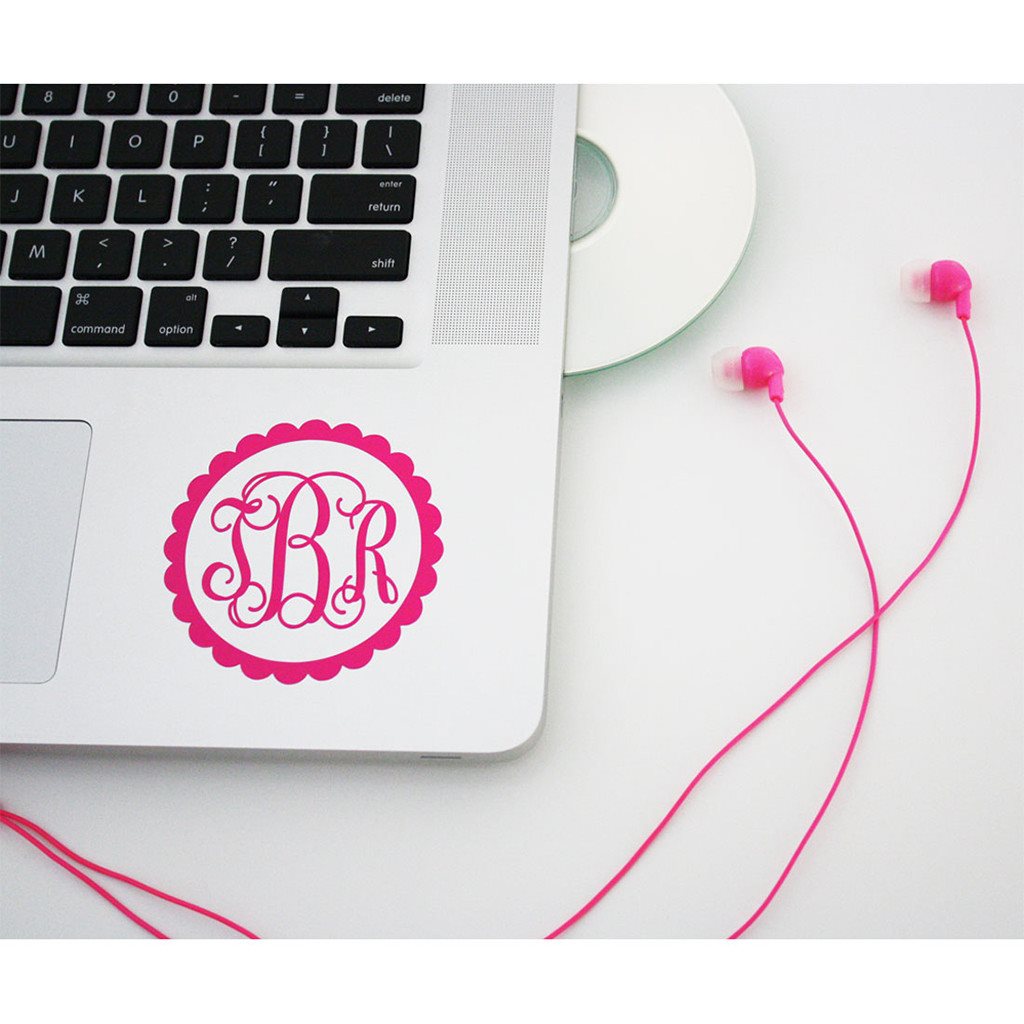 Initial Monogram Decal