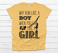 Flip Like A Girl Tee