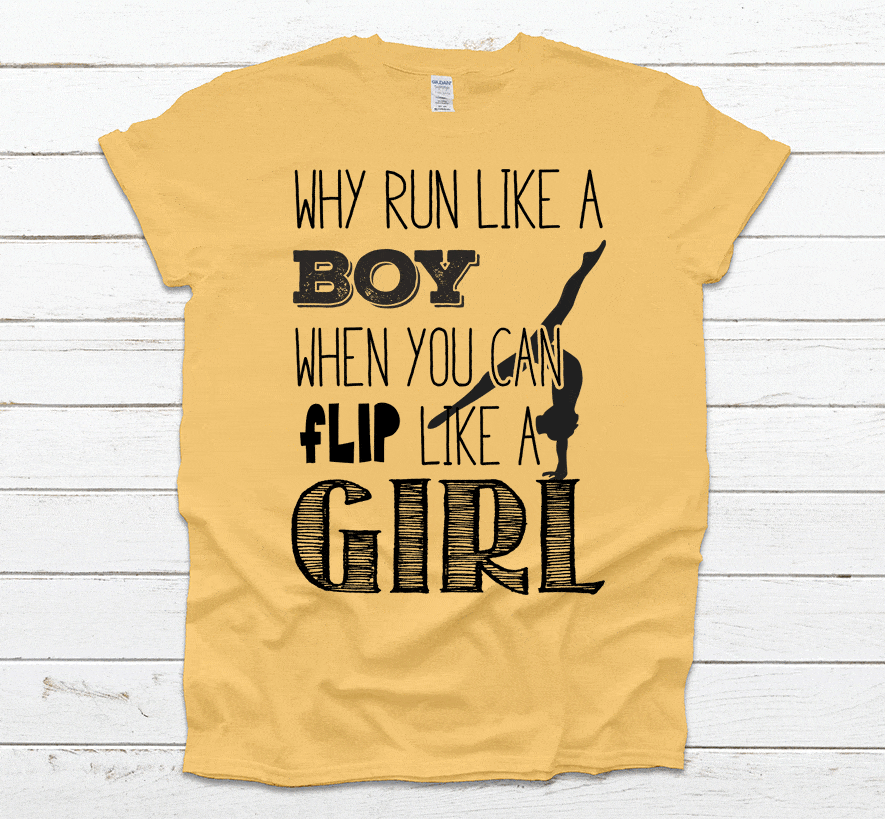 Flip Like A Girl Tee