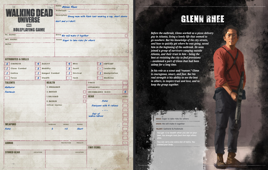 The Walking Dead Universe: Starter Set (RPG Box Set)