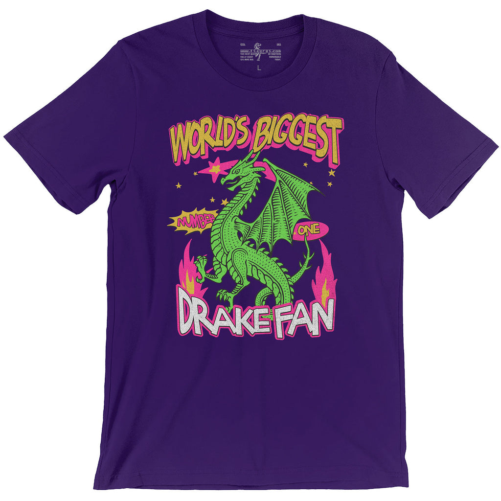 World's Biggest Number One Drake Fan Tee