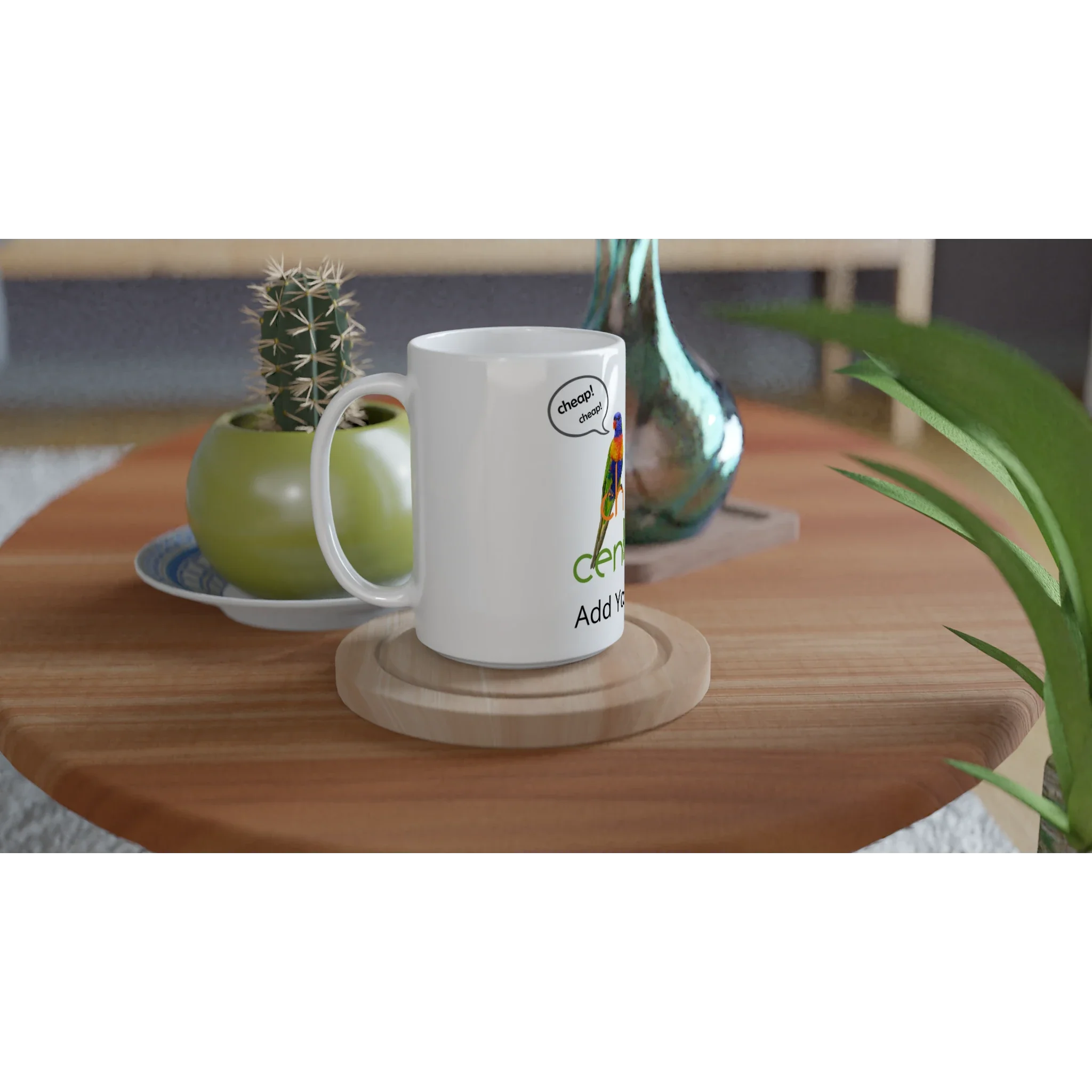 White 15oz Ceramic Mug