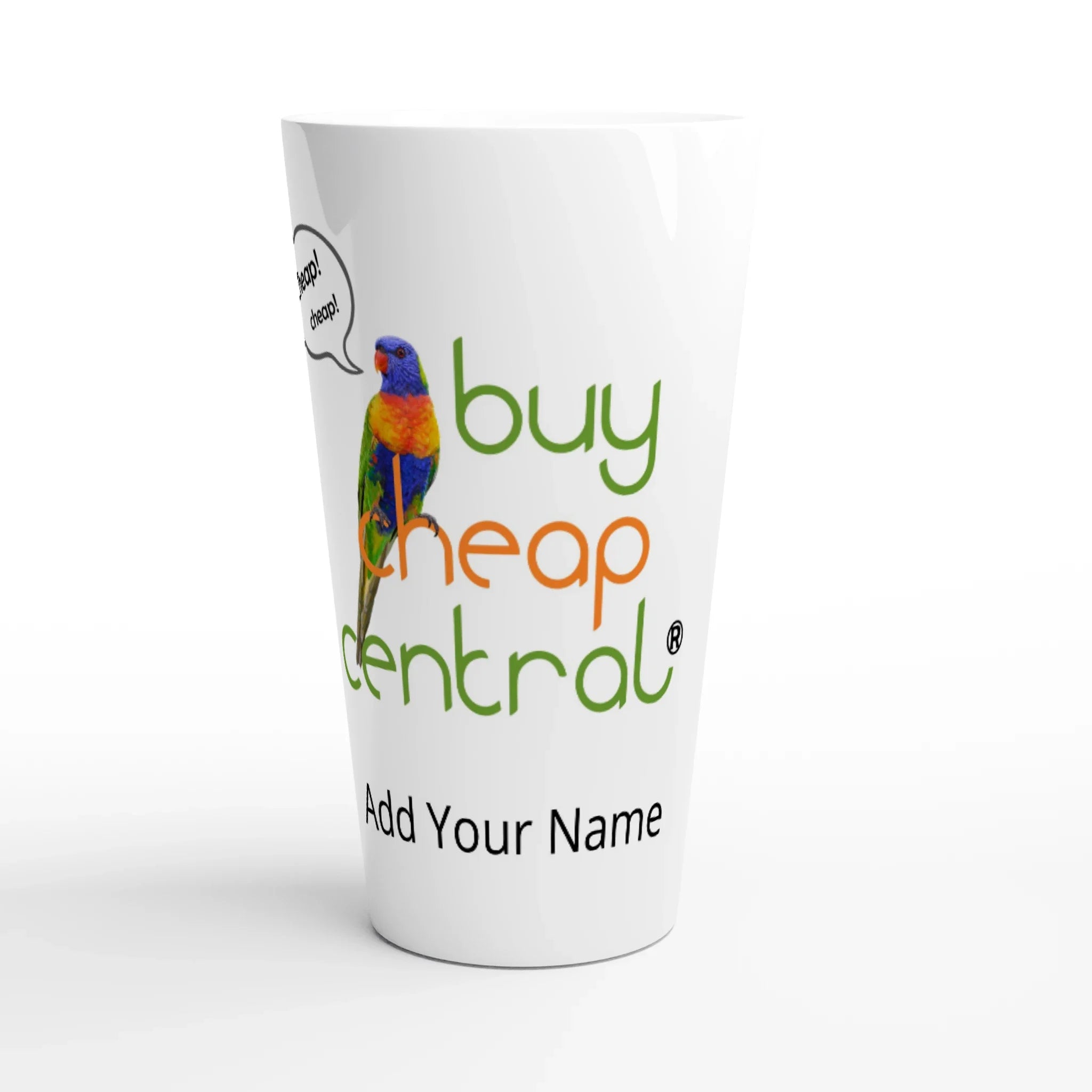 White Latte 17oz Ceramic Mug