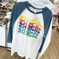 Tri Delta Retro Raglan