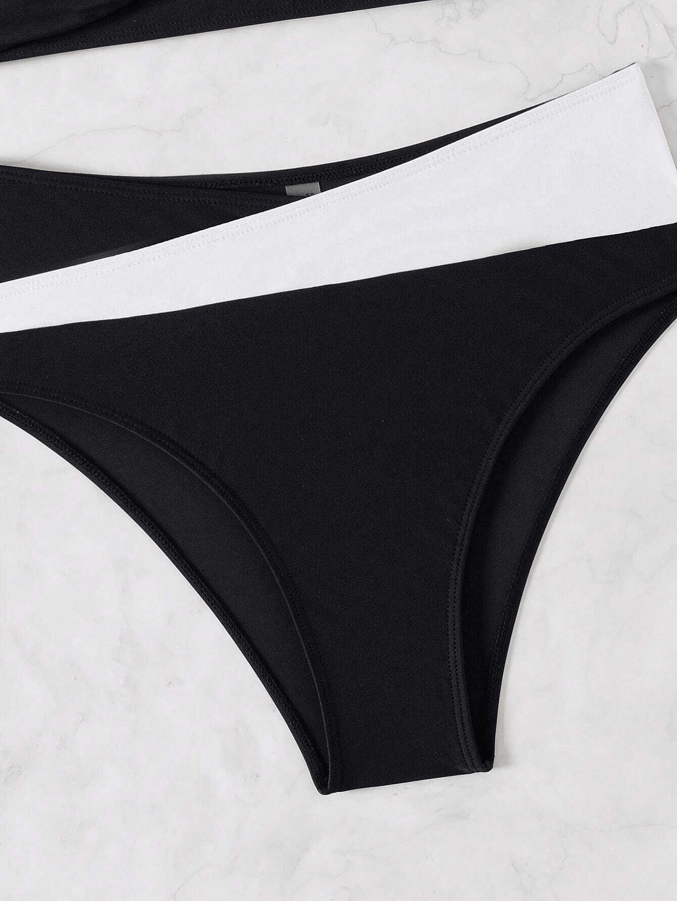 A bikini with a fashionable color