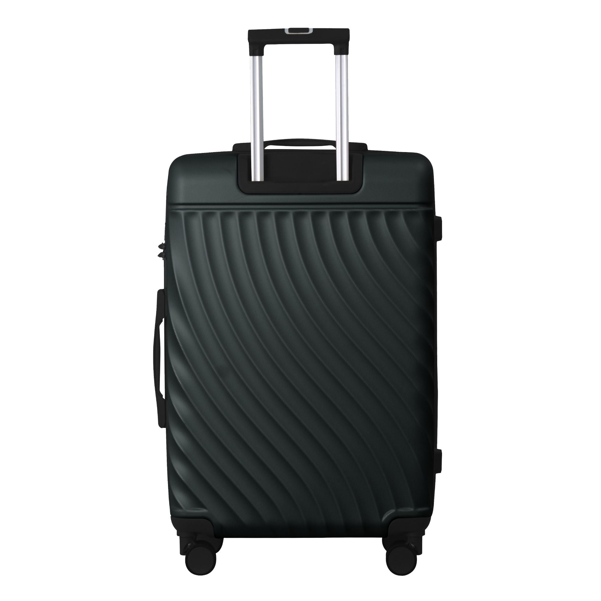 Luggage Sets ABS Hardshell 3pcs Luggage, Lightweight Durable Suitcase sets Spinner Wheels Suitcase with TSA Lock 20''24''28'' Available(Dark Green)