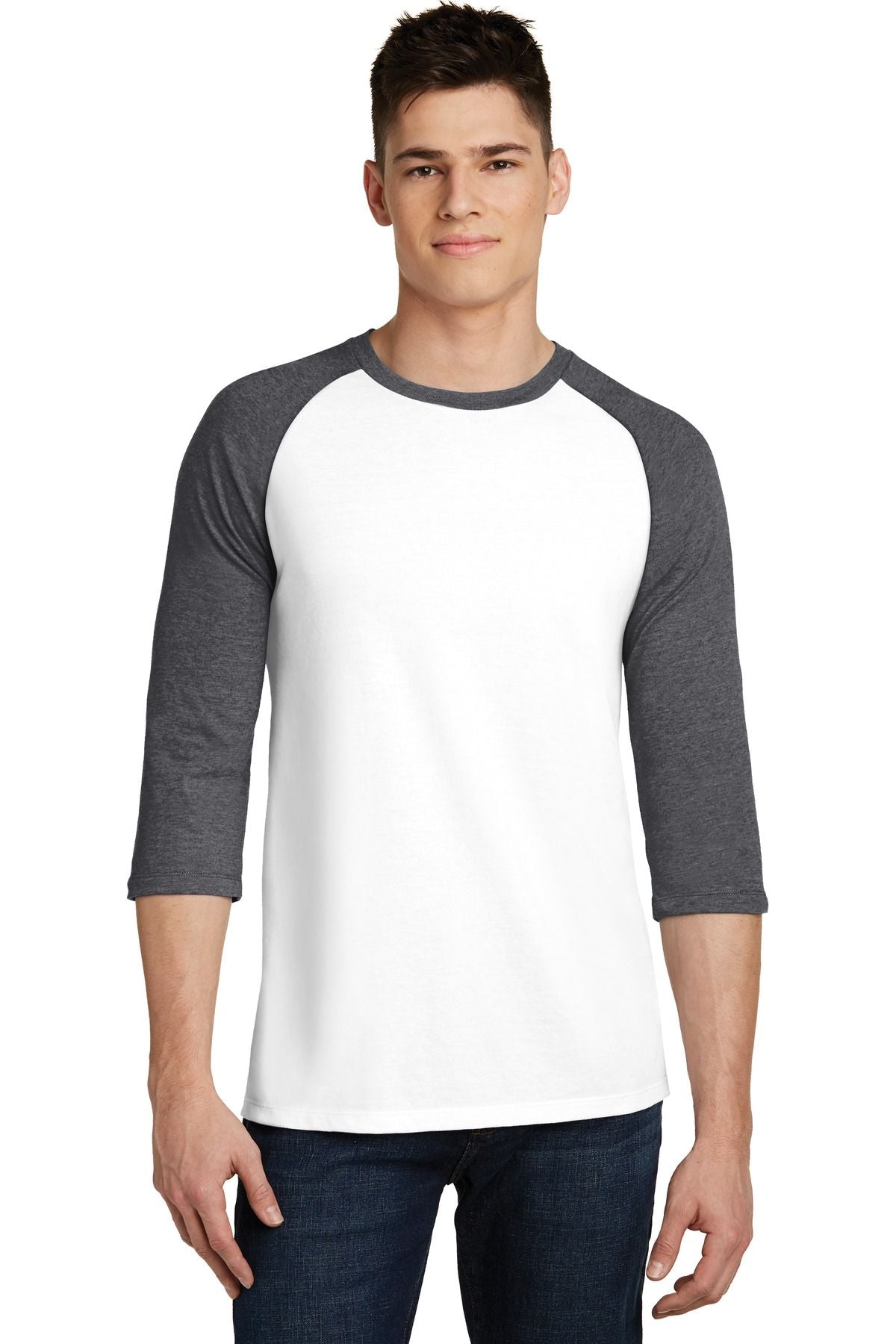District Very Important Tee 3/4-Sleeve Raglan DT6210