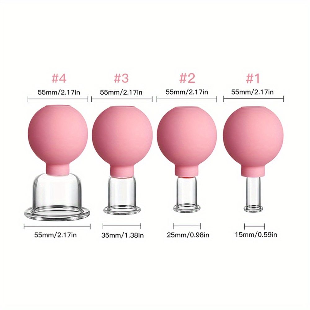 Reduce Puffiness & Improve Skin Health with Vacuum Cupping Glass Jar Cellulite Massager!