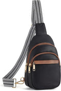 Small Sling Bag for Women Leather Crossbody Bags Fanny Pack Chest Bag for Travel