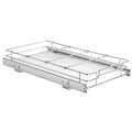 VEVOR 11"Wx21"Dx2.5"H Pull Out Cabinet Organizer, Heavy Duty Slide Out Pantry Shelves, Steel Roll Out Drawers, Sliding Drawer Storage for Home Under Sink, 13.5"Wx22"Dx7"H Install Size for Cabinet