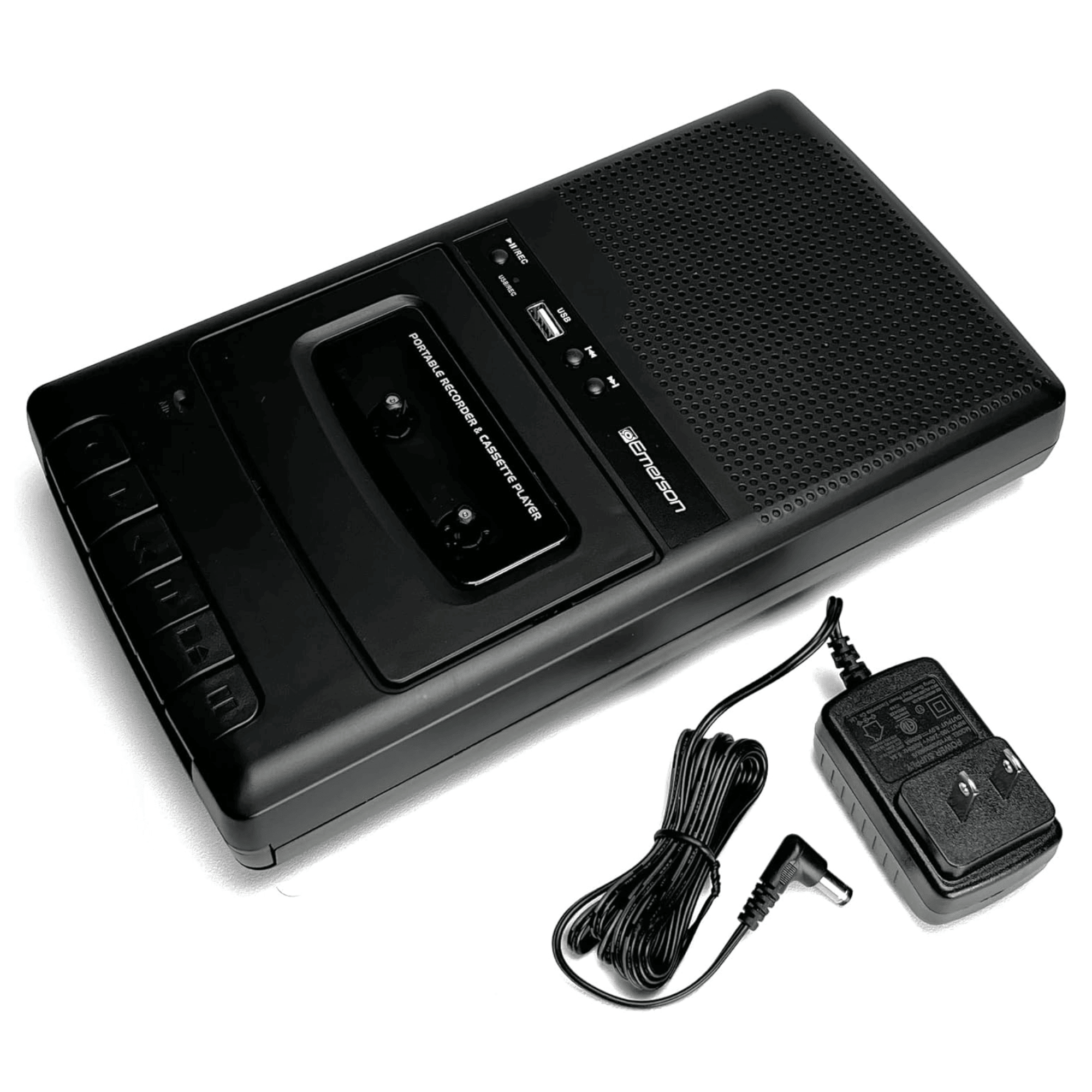 Emerson Portable Cassette Player and Recorder with Digital Conversion