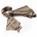 Blando Nobel Brown Plover Design Super Soft Silk Scarf/Wrap/Shawl(Large)