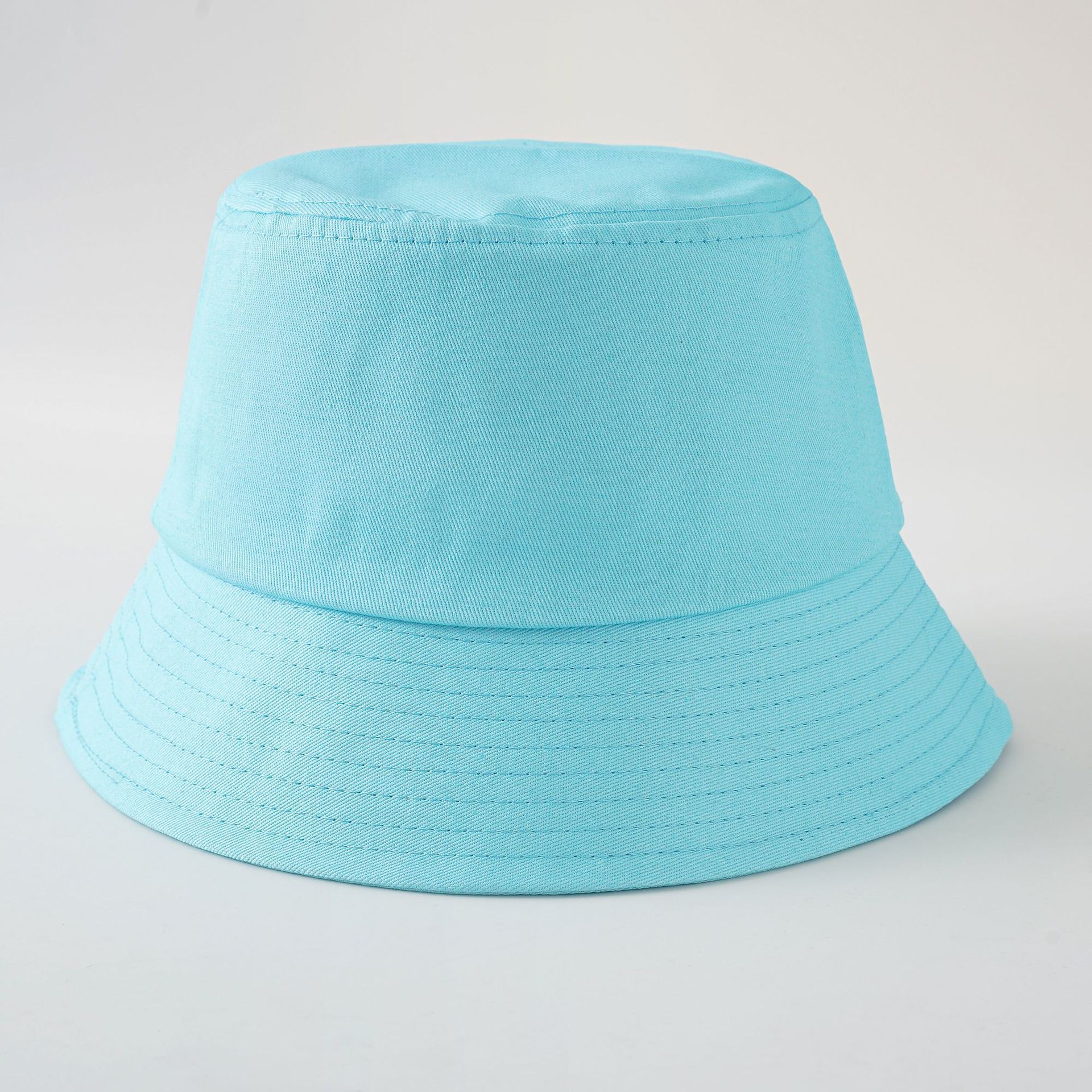 Spring and summer new fisherman hat simple solid color Korean version sun hat foldable men and women can wear basin hat