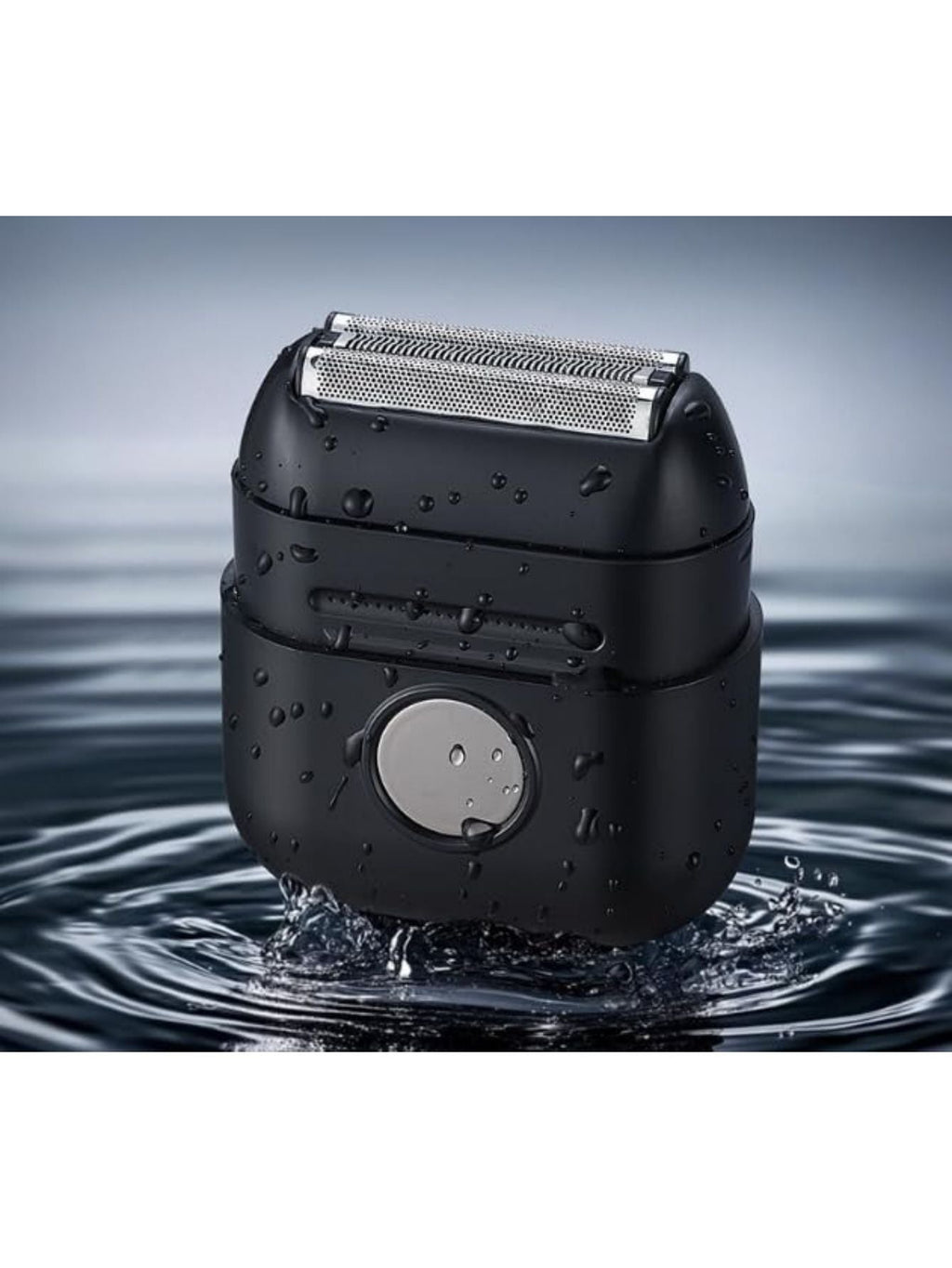 ZCYLPT Foil Shaver,Magnetic Electric Shaver for Men,Mini Reciprocating Portable with USB-C Rechargeable, Waterproof, Cordless, Double Floating Blade,Black