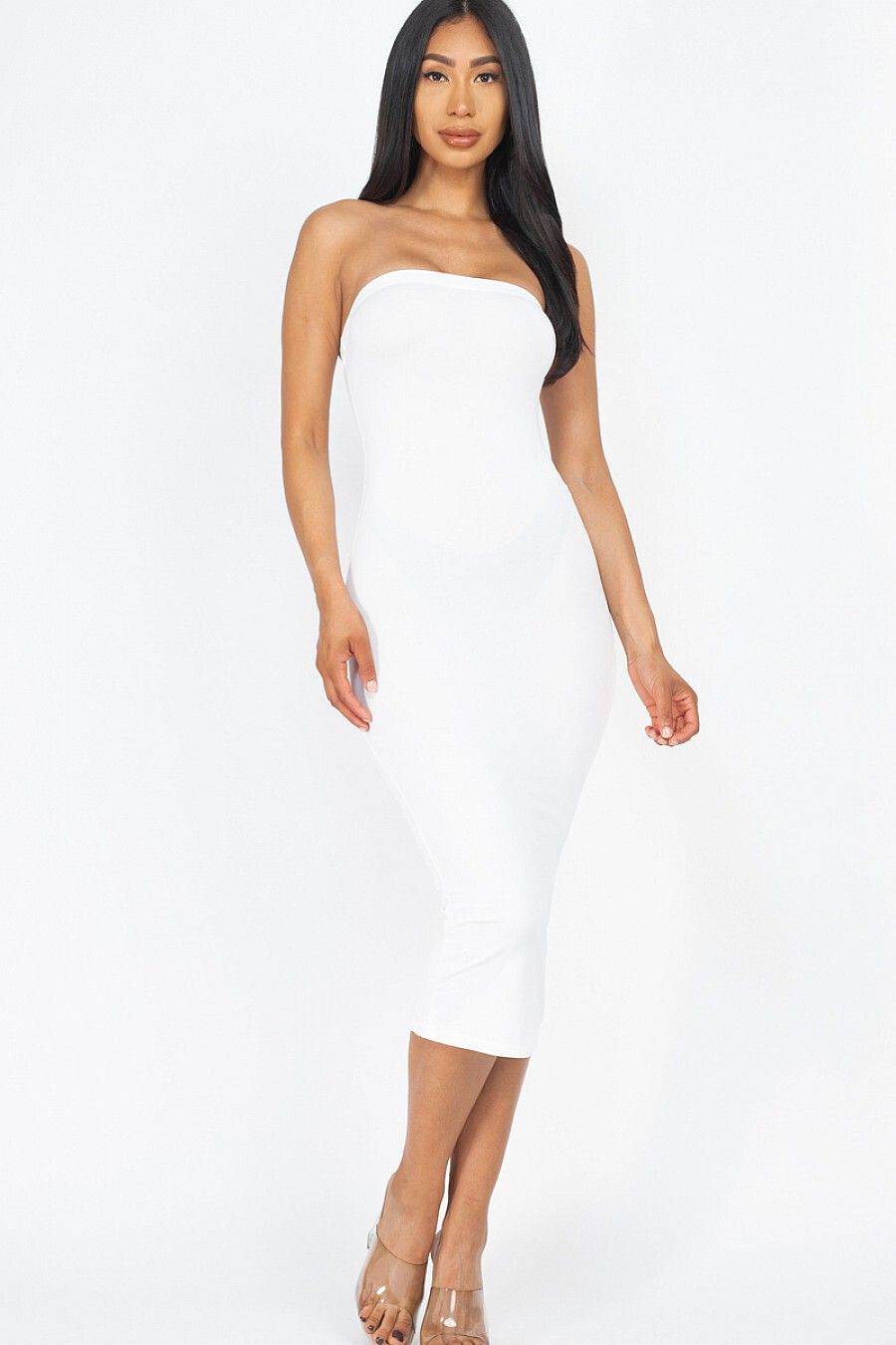Bandeau Strapless Dress