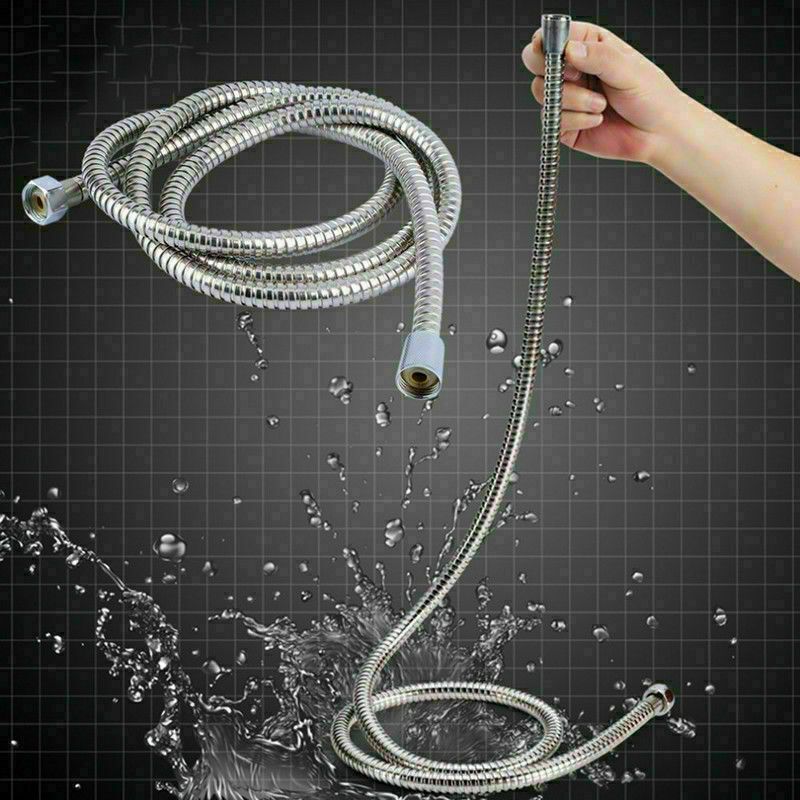 2 m / 3 m / 79" / 118" Shower Water Hose Shower Head Stainless Steel Flexible Replacement Hose
