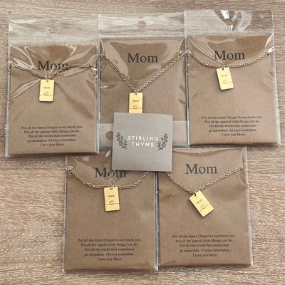 Mothers day necklace