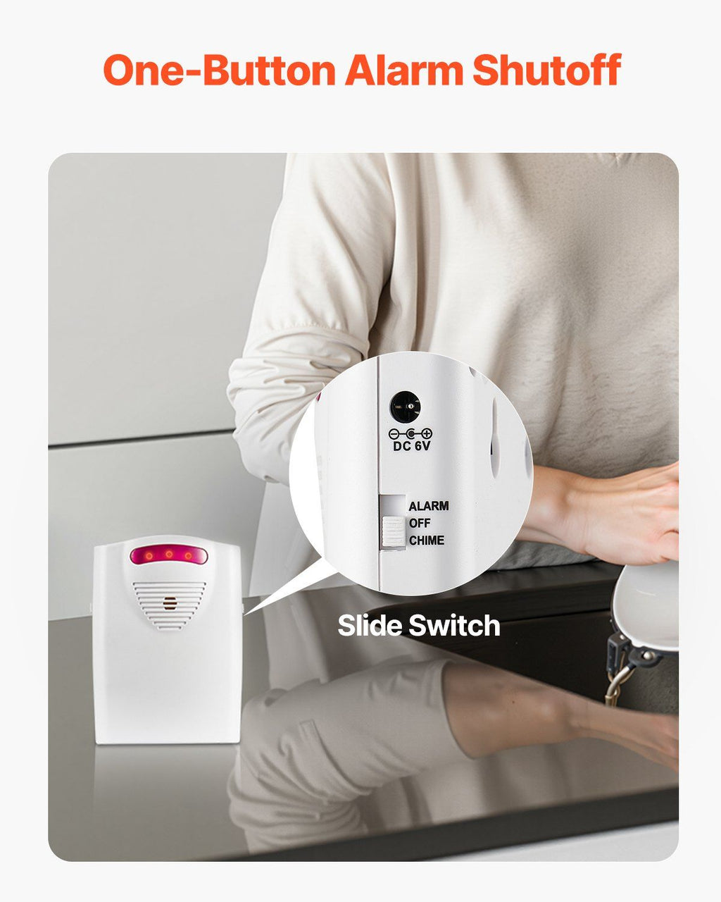 Wireless Bed Alarm System for Elderly - 14x30 Inch Safety Pad with Pager for Home & Hospital Fall Prevention