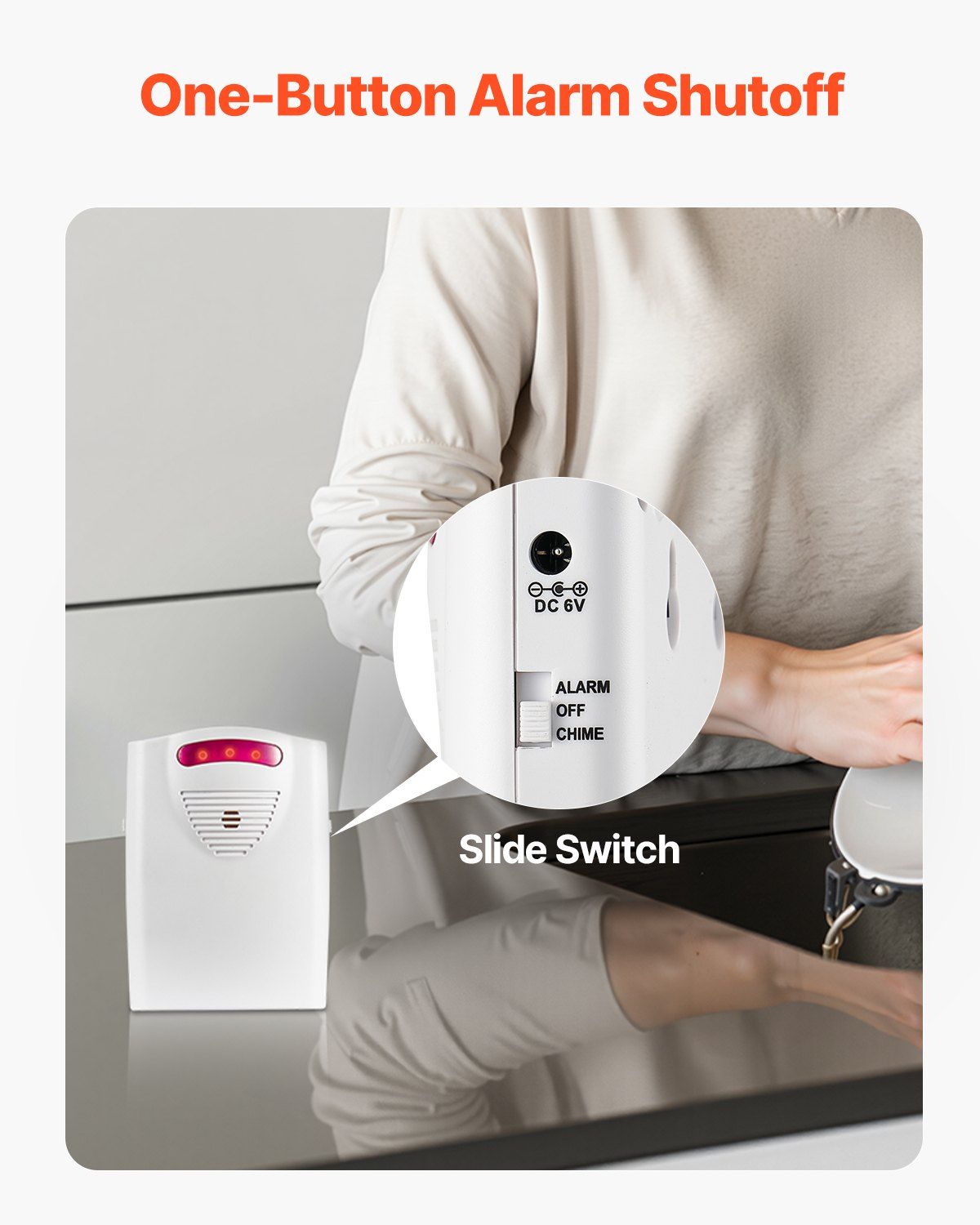 Wireless Bed Alarm System for Elderly - 14x30 Inch Safety Pad with Pager for Home & Hospital Fall Prevention