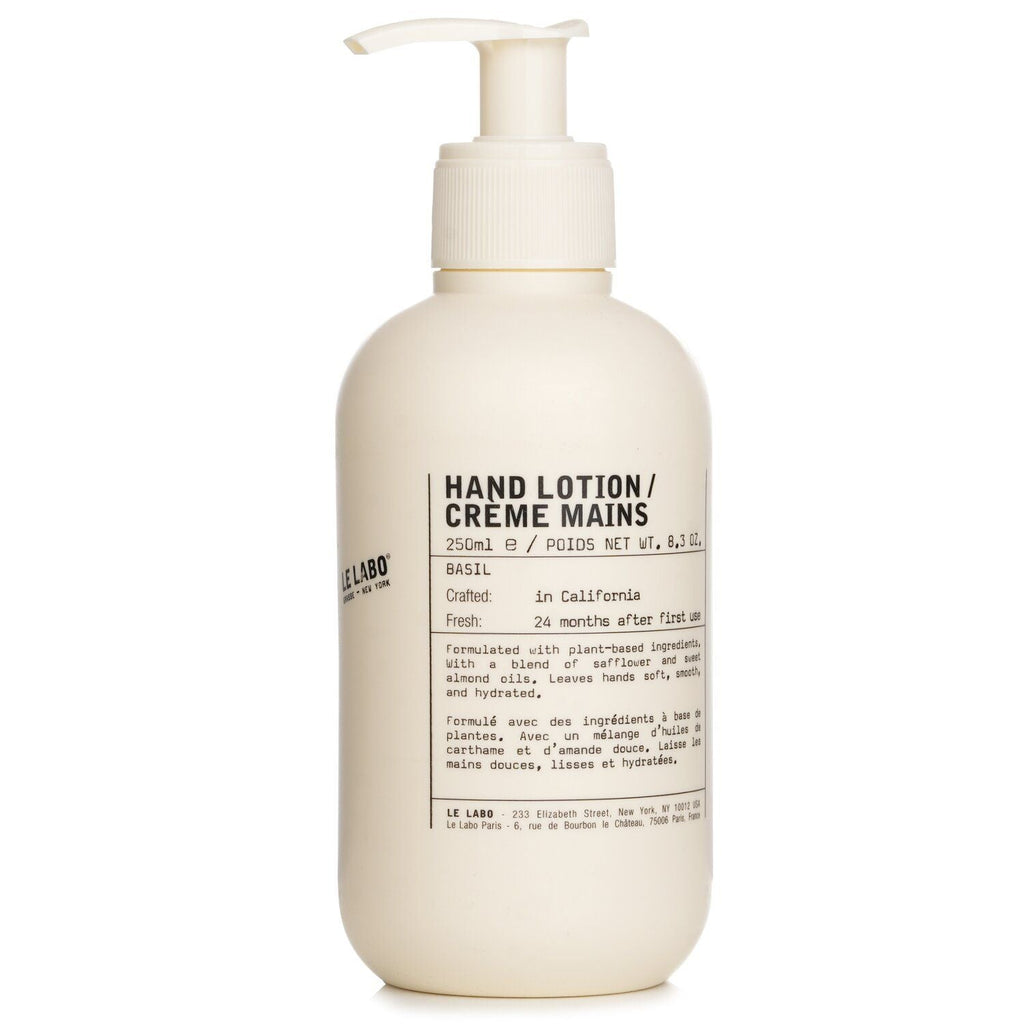 LE LABO - Basil Hand Lotion 117476 250ml/8.3oz