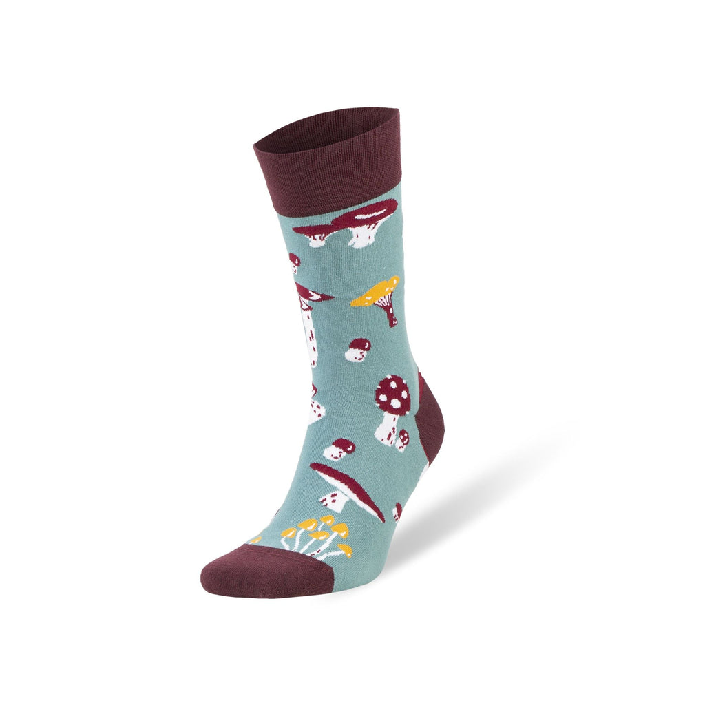 Colorful Funny Combed Cotton Crew Socks