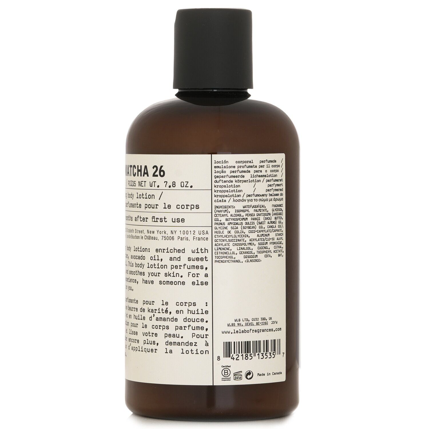 LE LABO - The Matcha 26 Body Lotion 135357 237ml/7.8oz