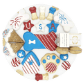 USA Themed Dog Treats Gift Box