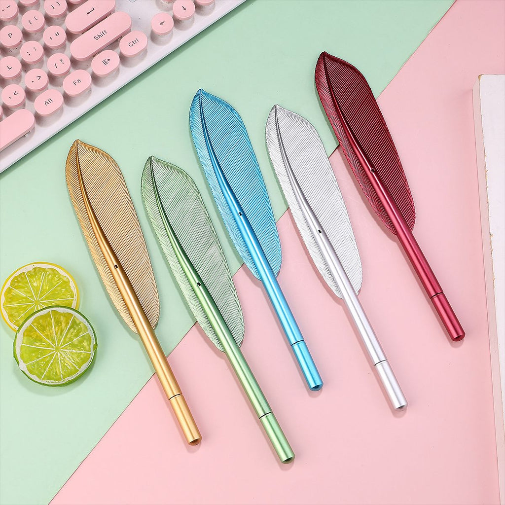 1pc Personalized Feather Gel Pen