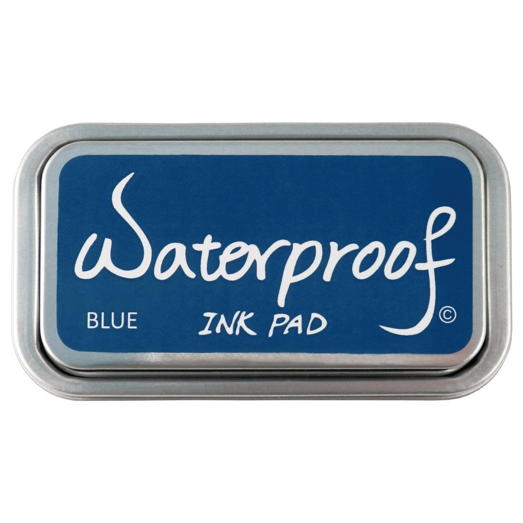 Ink Pads for Rubber Stamps;  Rubber Stamps Pads- Permanent;  Waterproof;  Stamp Pads for Card Making;  Scrapbooking Supplies;  Christmas Ink Stamps;  Hand Stamp Ink Pad;  Non-Toxic (5 Ink Pad Bundles)