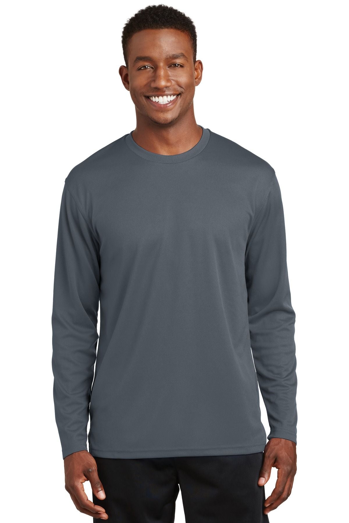 Sport-Tek Dri-Mesh Long Sleeve T-Shirt K368